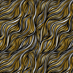 Papier cadeau emballage moderne avec vagues 70cm-x-50m-60g-7370h