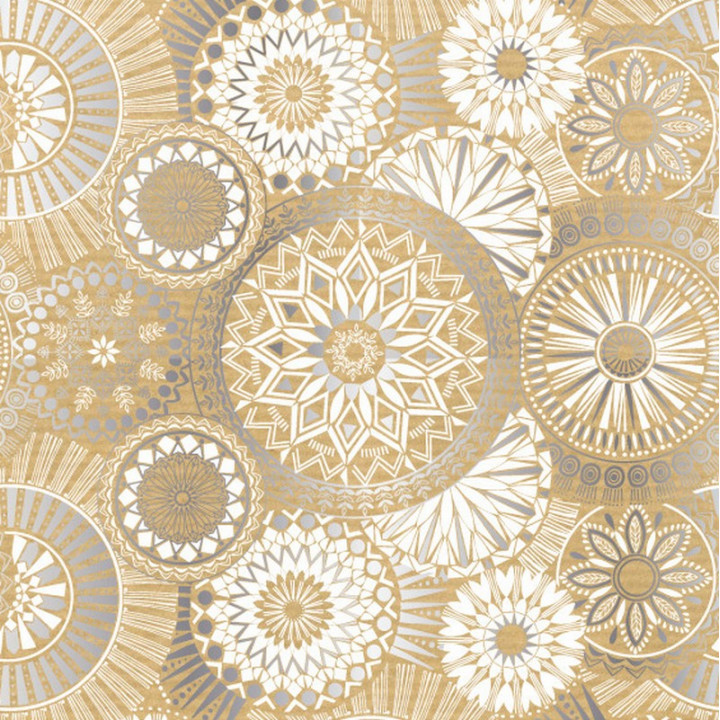 papier kraft emballage cadeaux mandala papier kraft emballage cadeaux mandala