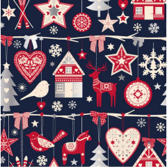 Emballage Papier cadeau Chamonix NOËL NEIGE FLOCON SKI SAPIN ÉTOILE 9100H