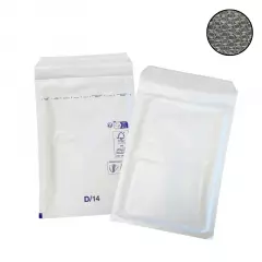 100 enveloppe bulle Eco 4/D blanc 175x265mm