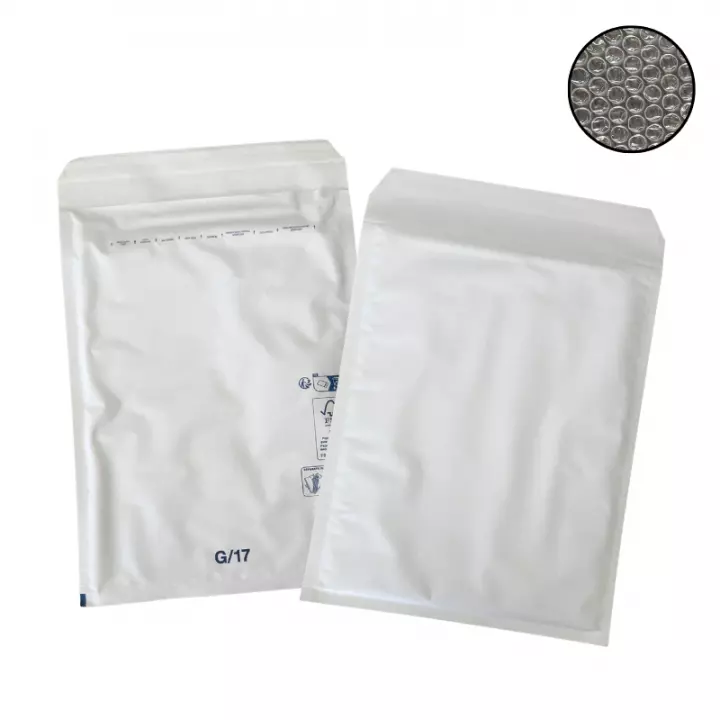 100 enveloppe bulle Eco G/7 blanc 250x350mm DIFFORT DIFFUSION - 1
