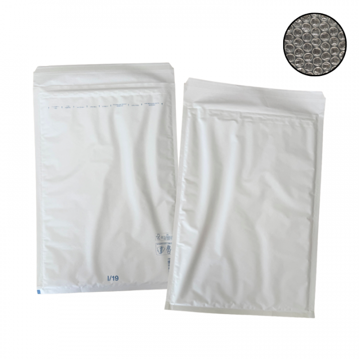 50 enveloppe bulle Eco I/9 blanc 320x450mm DIFFORT DIFFUSION - 1