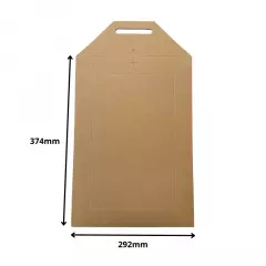 100 Pochettes à livres 292mm x 374mm Buchbox6Z