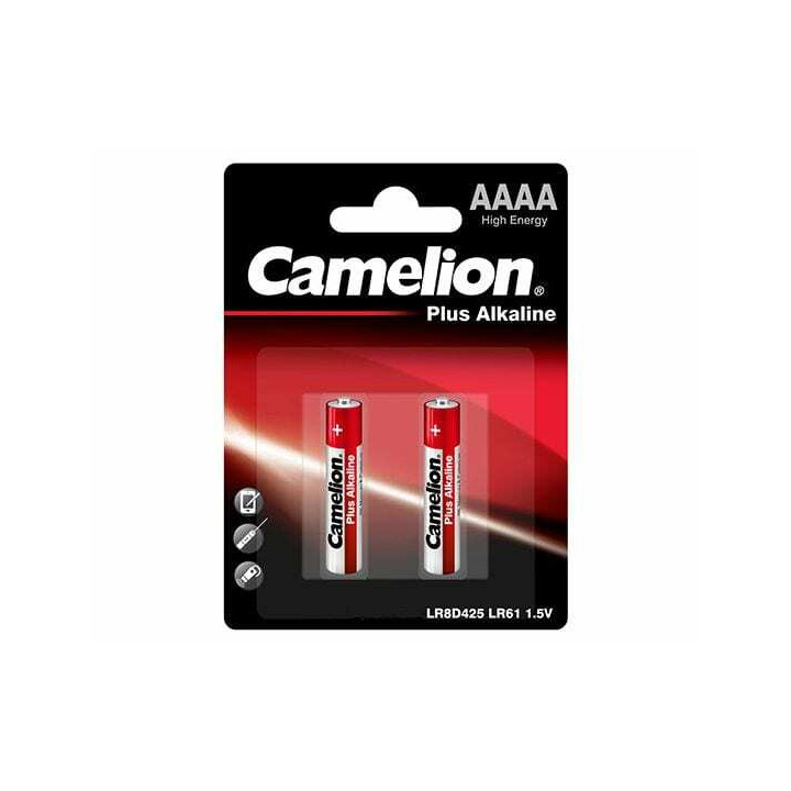 Pile alcaline AAAA LR8D425 LR61 1,5V Camelion 25A E96 GP25A LR61 MN2500 au choix