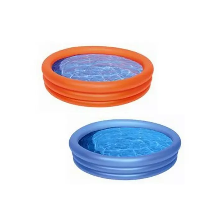 Piscine gonflable pataugeoire (3 boudins) Ø140x26cm enfant jardin 12087 Wehncke