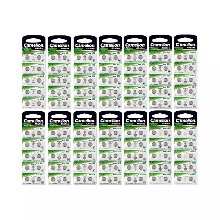 Piles boutons alcalines Camelion AG0 à AG13 (AG1 AG3 AG4 AG10..)EXPEDITION SUIVI