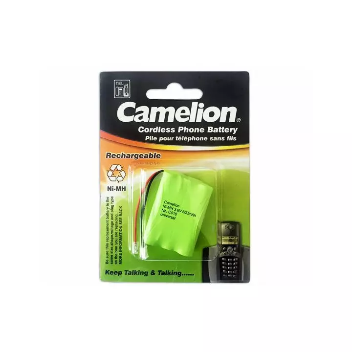 Batterie pile accu rechargeable pour téléphone sans fil 3,6V 600mah 3AAA (C018)