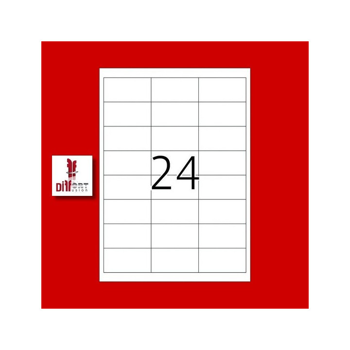 100 Planches A4 étiquette d'expédition adhésive autocollante multi usage timbre