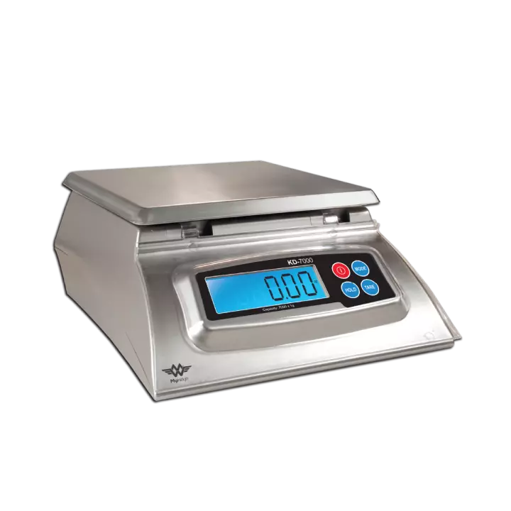 Balance de cuisine Professionnelle KD7000 Capacité 7Kg précise 1gr Grise MyWeigh