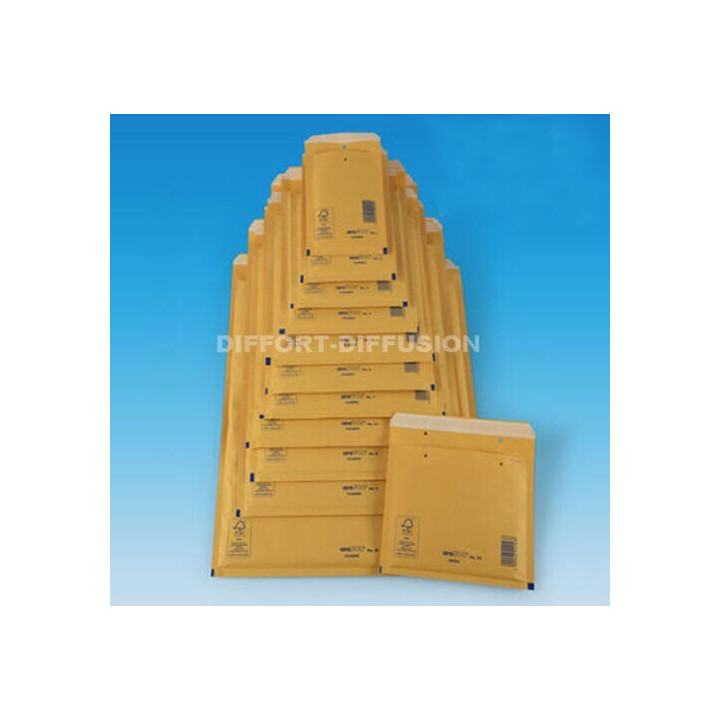 LOT : 100 ENVELOPPES A BULLES / ENVELOPPE BULLE  240 x 275 mm / T5/5 (E)
