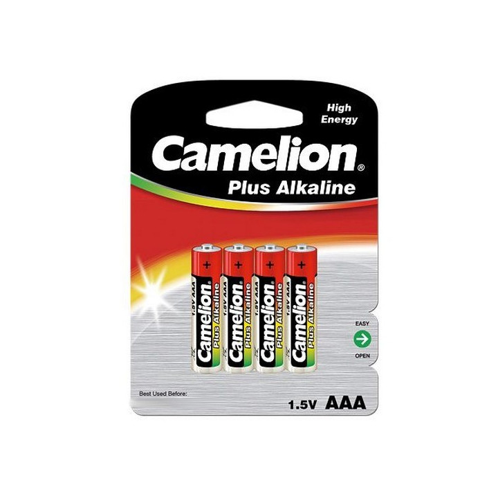 Lot de 48 piles Alcalines sous blister LR03/AAA Puissance  1250mah Camelion !