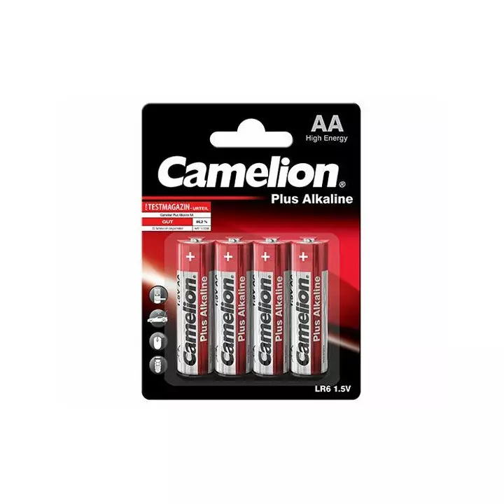 Lot de 48 piles plus alcalines blister 2650mah 1,5v  LR6 / AA / LR06 Camelion