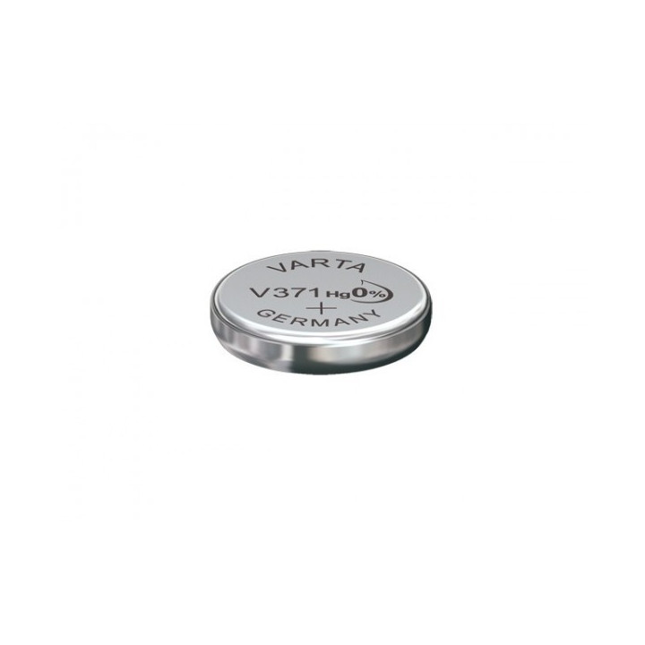 5 piles batterie bouton ronde Varta V371 / V 371 (SR 920 SW) Oxyde d'argent   