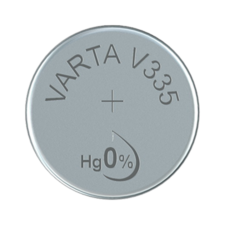 5 piles boutons rondes Varta V335 / SR 512 SW Oxyde d'argent montre calculatrice