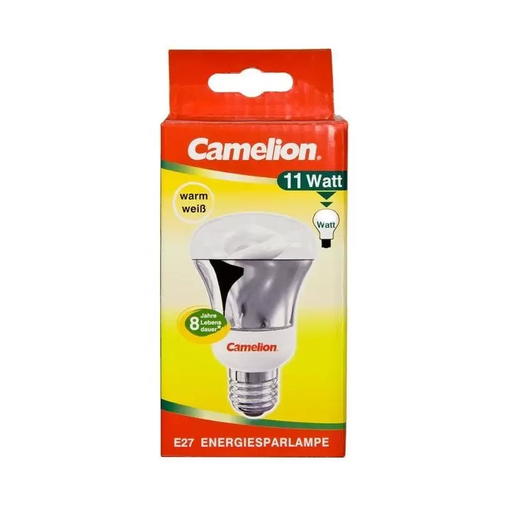 Ampoule réflecteur 11W E27 (2700k) Fluocompacte Camelion