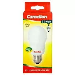 Ampoule globe 11W E27 (2700k) Fluocompacte Camelion
