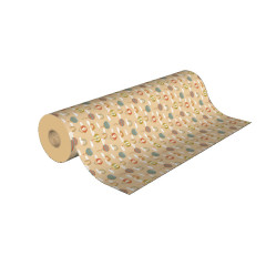 Un rouleau papier cadeau montgolfières pour enfant 50 mètres