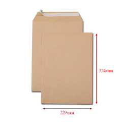 pochette enveloppes kraft C4 229x324mm