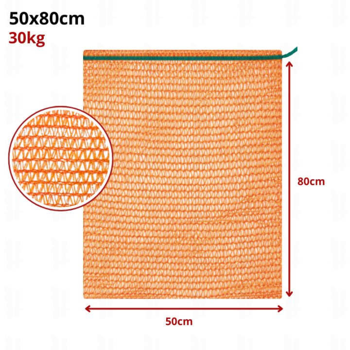 100 Sacs filet Raschel 50x80cm / 30kg