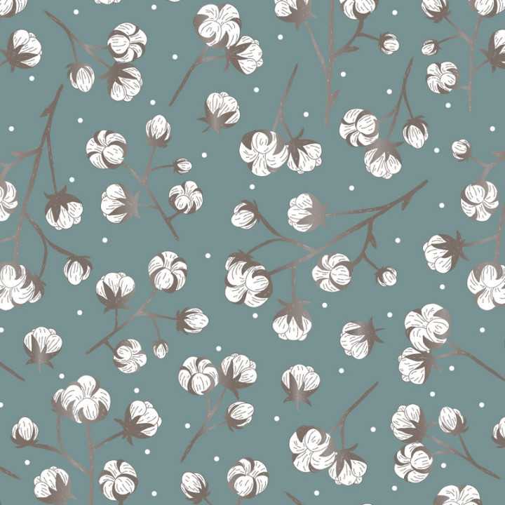 papier cadeau coton vert et doré emballage moderne et chic