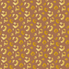 emballage papier cadeaux léopard jaguar avec dorure