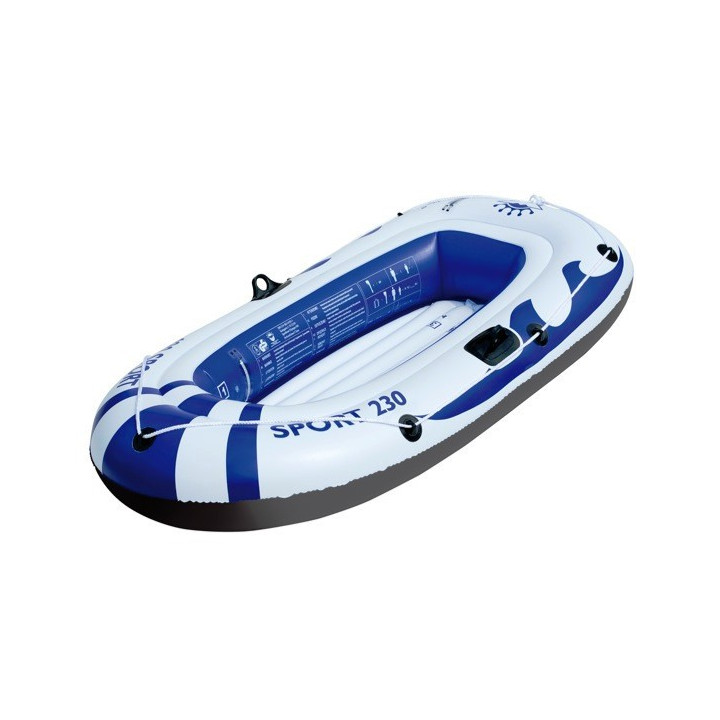 Bateau Gonflable 2 places SPORT 230 Poids max 230kg 220x100cm Wehncke 10571