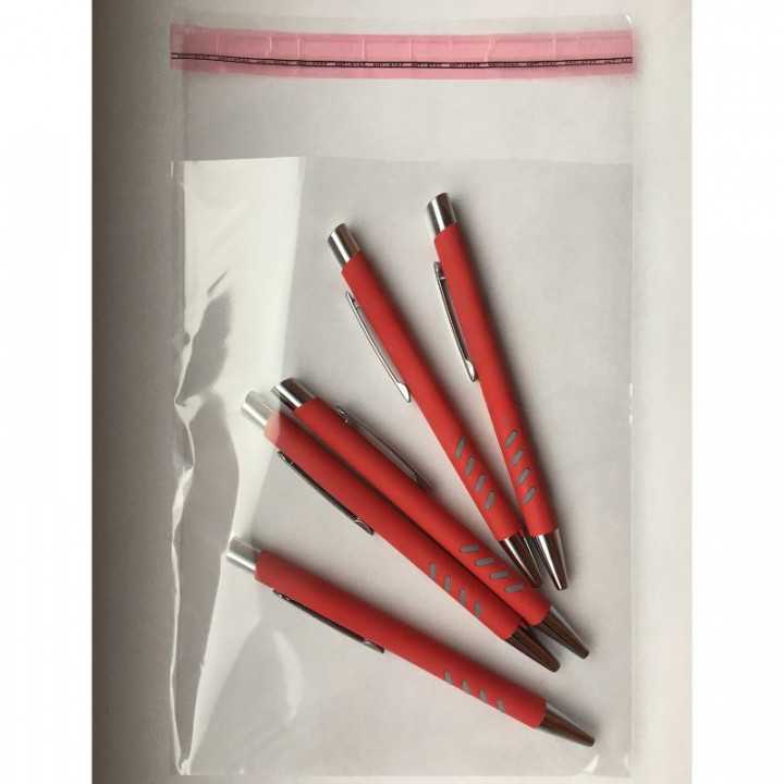 Sachets plastiques transparents fermetures adhésives repositionnables