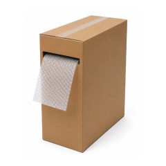 Boîte distributrice de film bulles prédécoupé (28,5cm x 50m)
