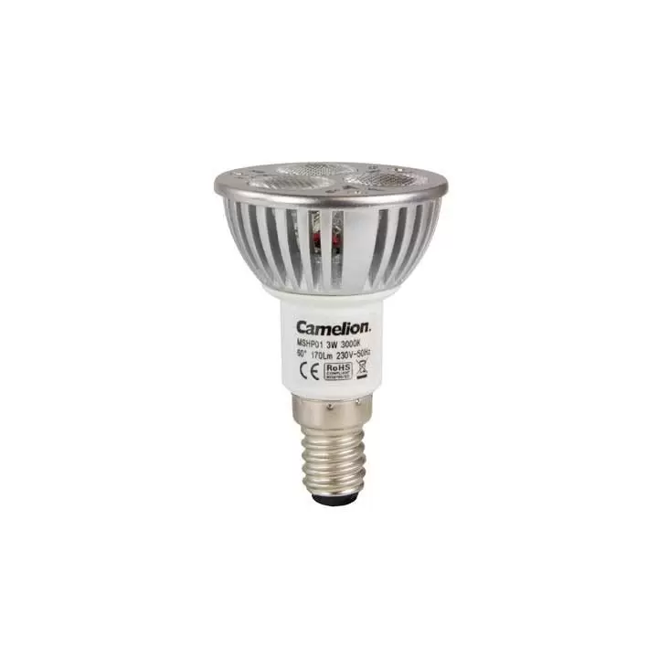 Ampoule 3W E14 (3000K) LED Spot Camelion