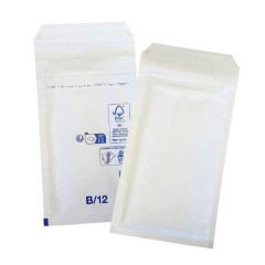 Enveloppe bulle B/12 blanc 140x225mm