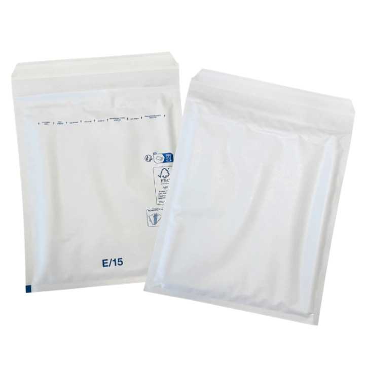 Enveloppe bulle E/15 blanche 240x275mm