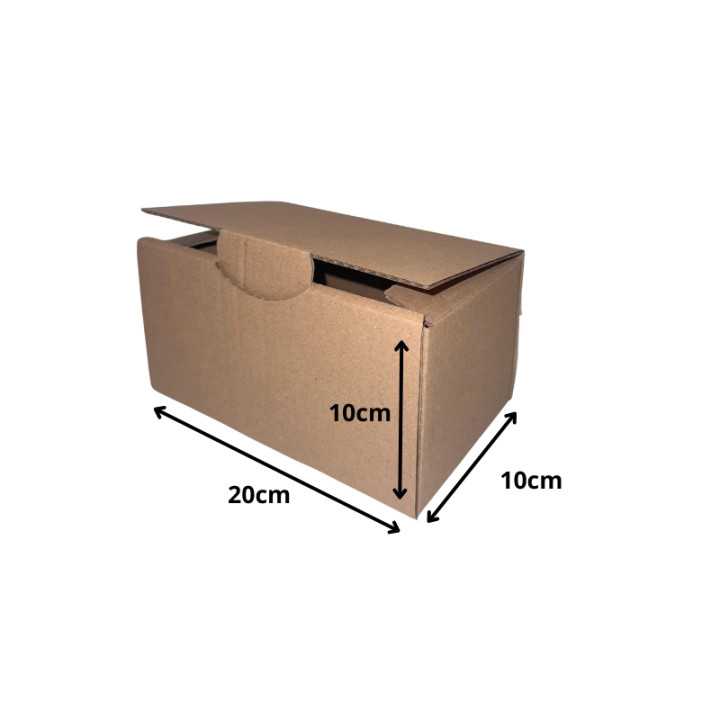 50 Boites postales cartons 12 x 10 x 8 cm (120x100x80mm)