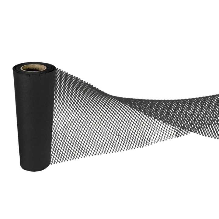 Rouleau de papier de calage nid d'abeille 50cm x 50m noir