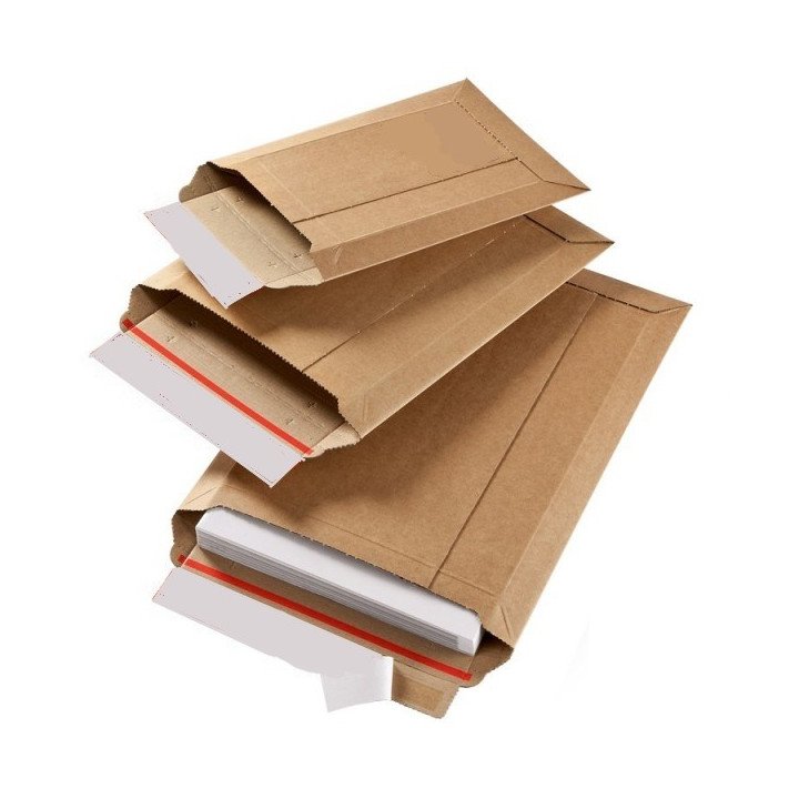 100 Enveloppes cartons ondulés WBX6 (292x374mm)