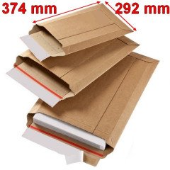 enveloppe cartonnée ondulée micro-cannelé WBX6 BOX