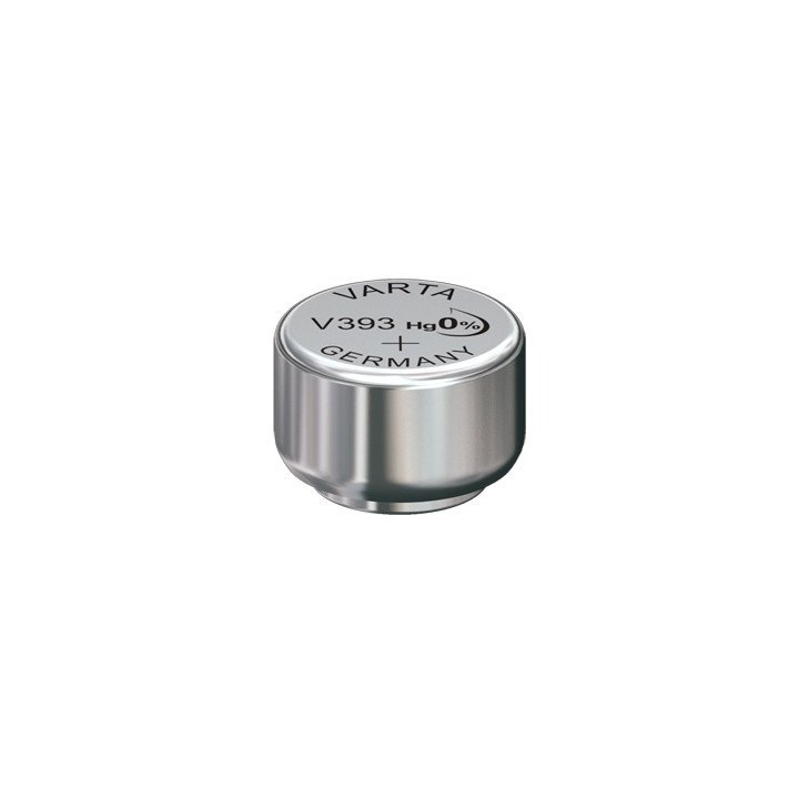 5 piles Varta V393 / V 393 (SR 48) Bouton Oxyde d'argent