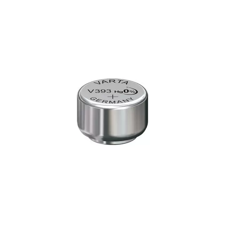 5 piles Varta V393 / V 393 (SR 48) Bouton Oxyde d'argent