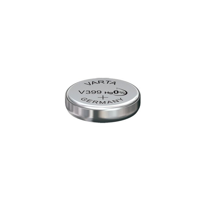 5 piles Varta V399 / V 399 (SR 57) Bouton Oxyde d'argent