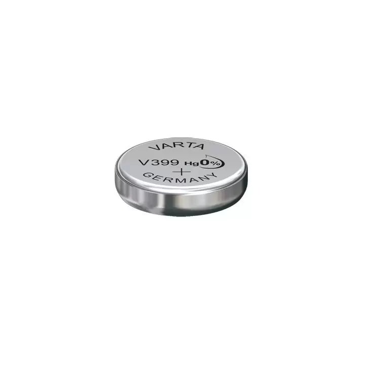 5 piles Varta V399 / V 399 (SR 57) Bouton Oxyde d'argent