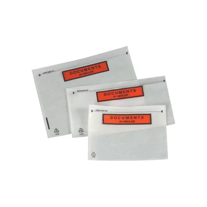 1000 pochettes porte documents ci-inclus format C5 240x160mm 1000 pochettes porte documents ci-inclus format C5 240x160mm