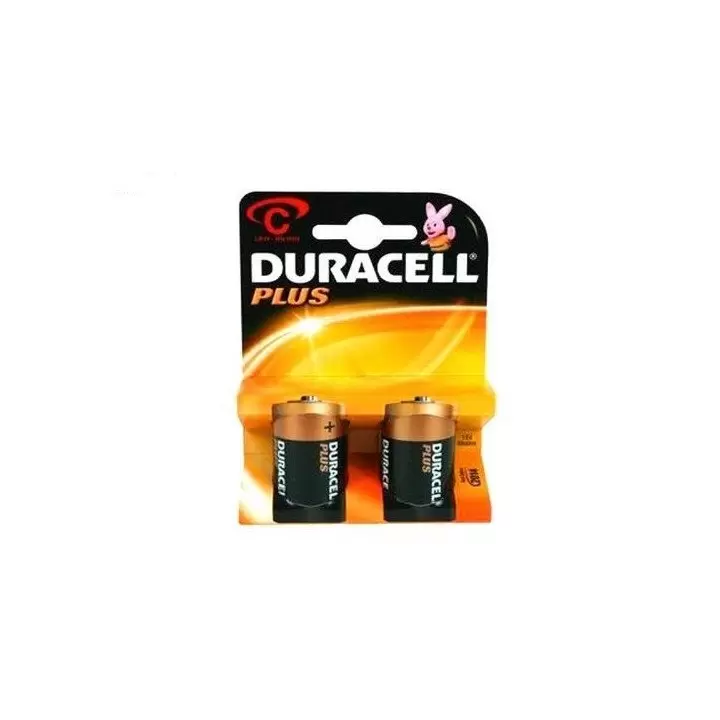 10 piles LR14 C (5 blisters) Duracell Plus R14 C