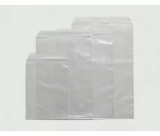 Sachet plastique transparent à fermeture adhésive
