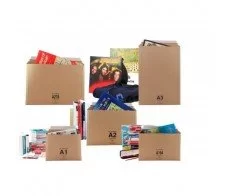 Enveloppe cartonnée en carton plat