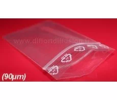 Sachet zip 90 microns