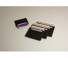 Enveloppe pochette cartonnée noire