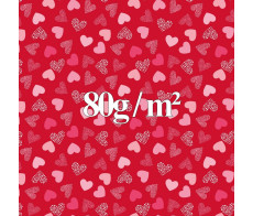 Rouleaux papier cadeau couché 80g / m² extra-résistant professionnel